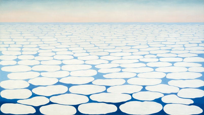 Sky Above Clouds IV, The Landscape, and O'Keeffe's Artistic Language