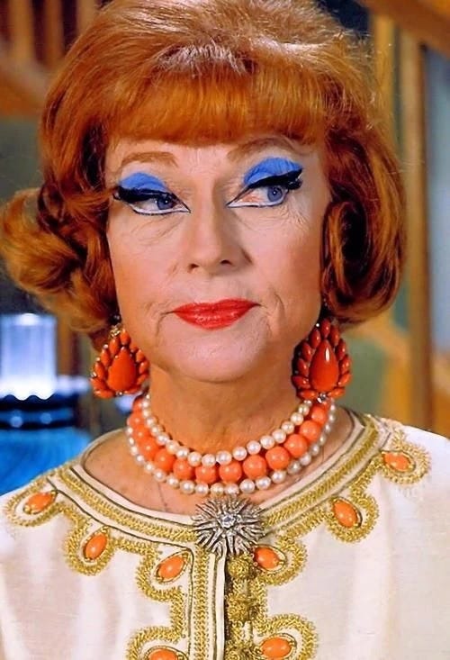 Agnes Moorehead playing Endora in TV’s Bewitched