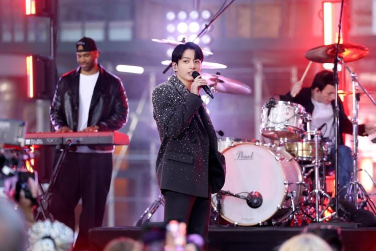 BTS' Jungkook performs hit songs on US 'Today' show - The Korea Times