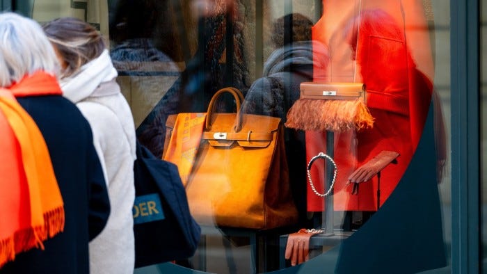 Hermès sales defy luxury slowdown