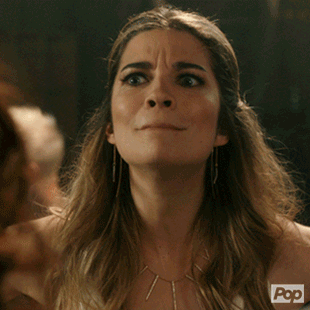 A gif of Alexis Rose from Schitt's Creek looking concerned and saying, "Wow. Wow. Wow-ee!"