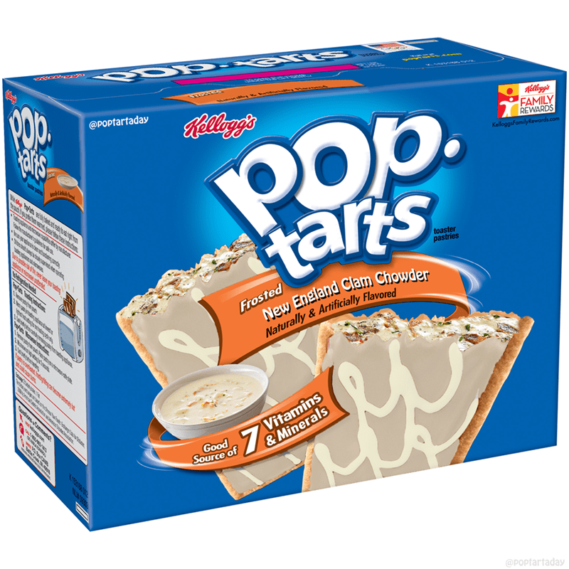 Forty-Six Horrifying Pop Tart Flavors That Are Fake, Thank God | Pop tarts, Pop tart flavors ...