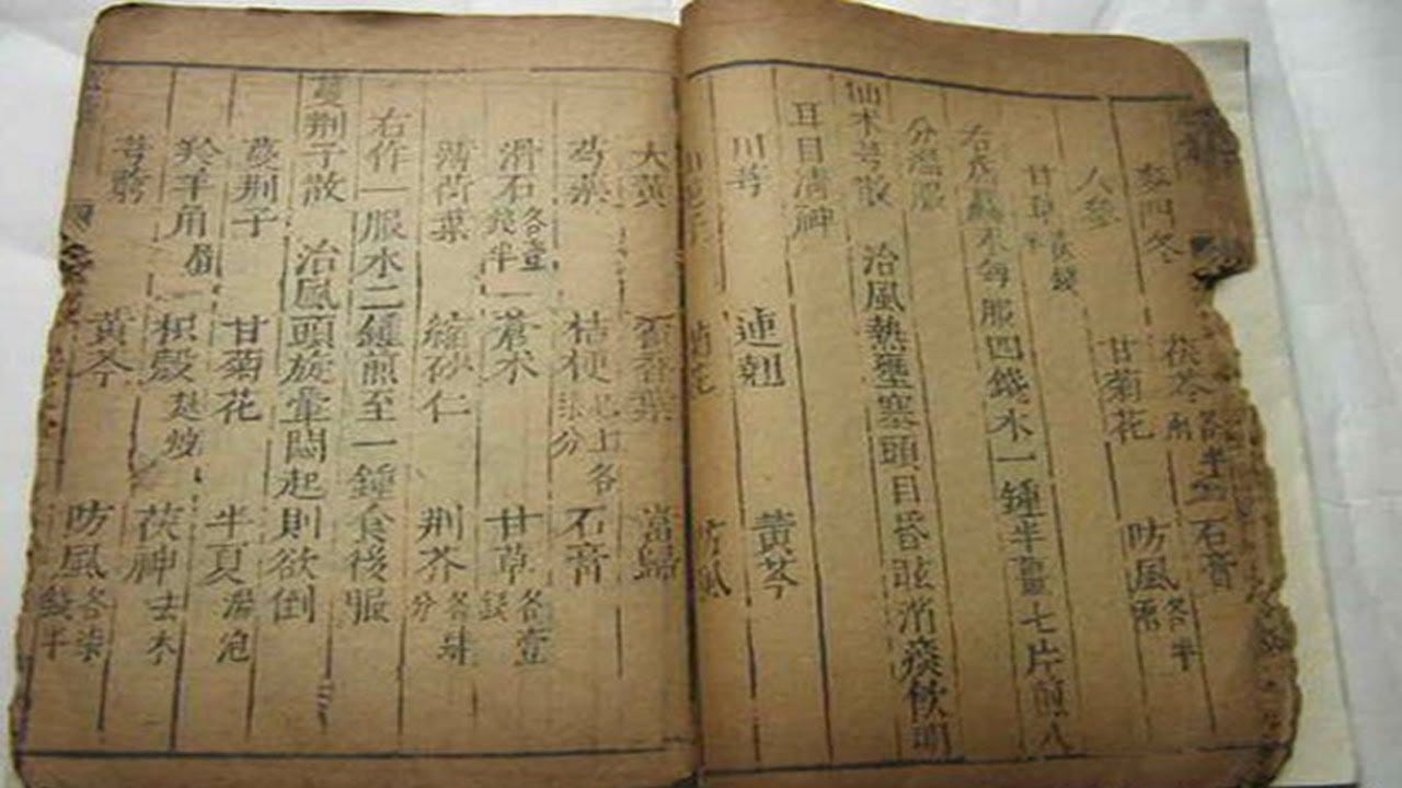 The Yellow Emperor's Classic of Internal Medicine الطب الصيني  التقليدي黃帝內經是一本怎樣的書 中國中醫歷史 - YouTube