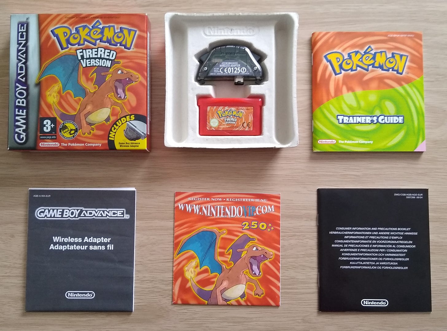 European Pokemon FireRed, complete in box (Photo credit: Johto TImes)