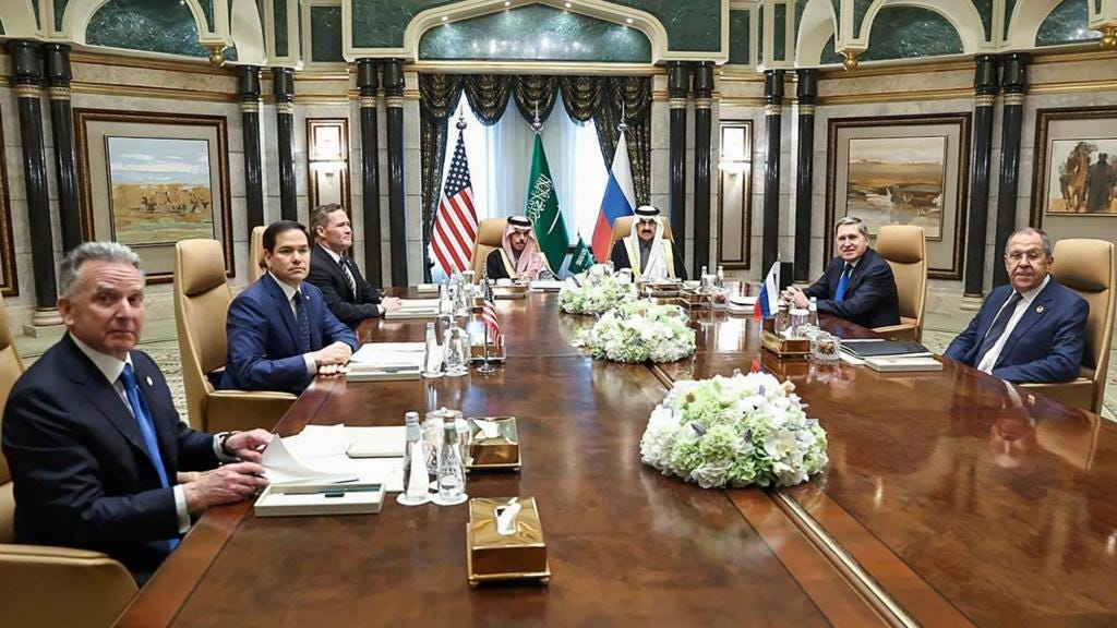 Ukraine war latest: Russia says talks with US on Ukraine were 'positive'  after four-hour meeting in Riyadh - BBC News