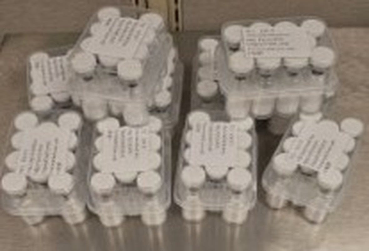 CBP Officers have seized more than 70 shipments of Chinese counterfeit Human Growth Hormones from March 16 -22, 2025 CBP Officers have seized more than 70 shipments of Chinese counterfeit Human Growth Hormones from March 16 -22, 2025