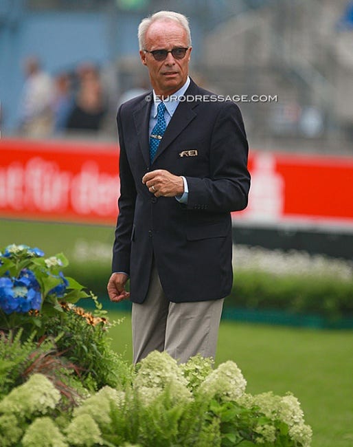 Trond Asmyr at the 2015 European Dressage Championships :: Photo © Astrid Appels