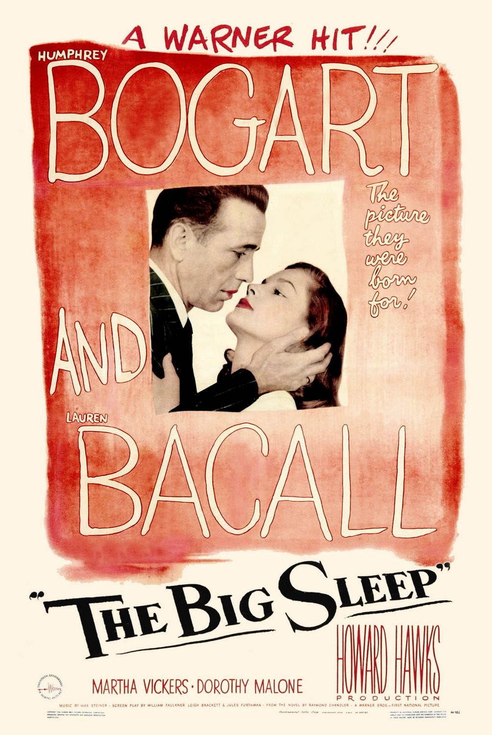 The big sleep (1946) film poster