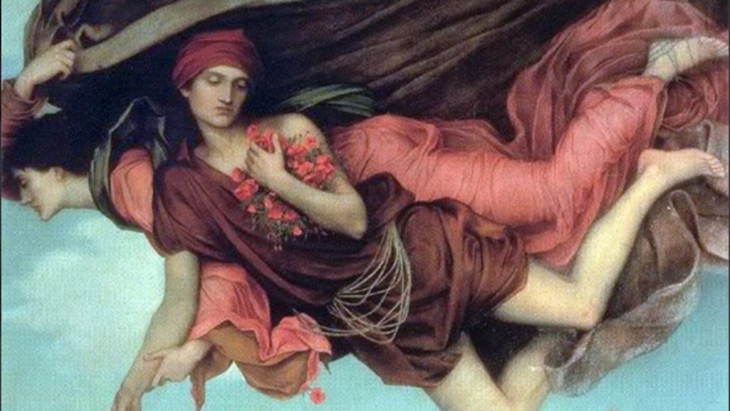 Night and Sleep by Evelyn de Morgan 1878