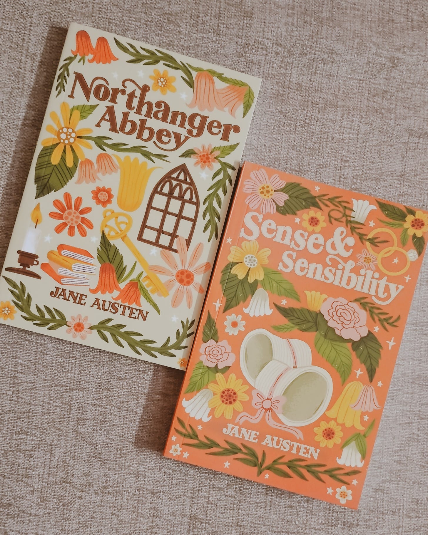 Northanger Abbey and Sense And Sensibility by Jane Austen 
