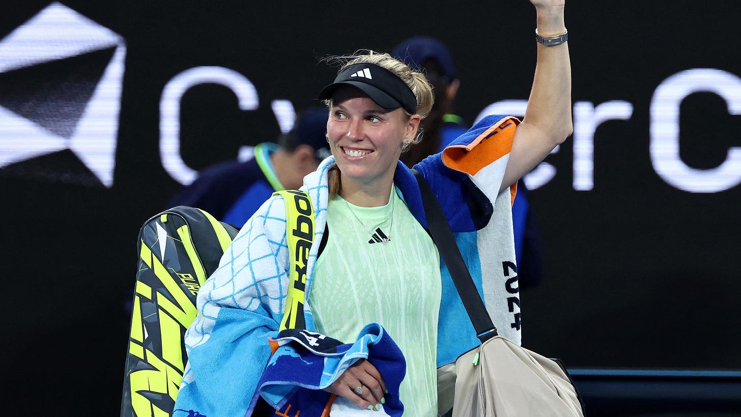 Australian Open: Wozniacki va por todo