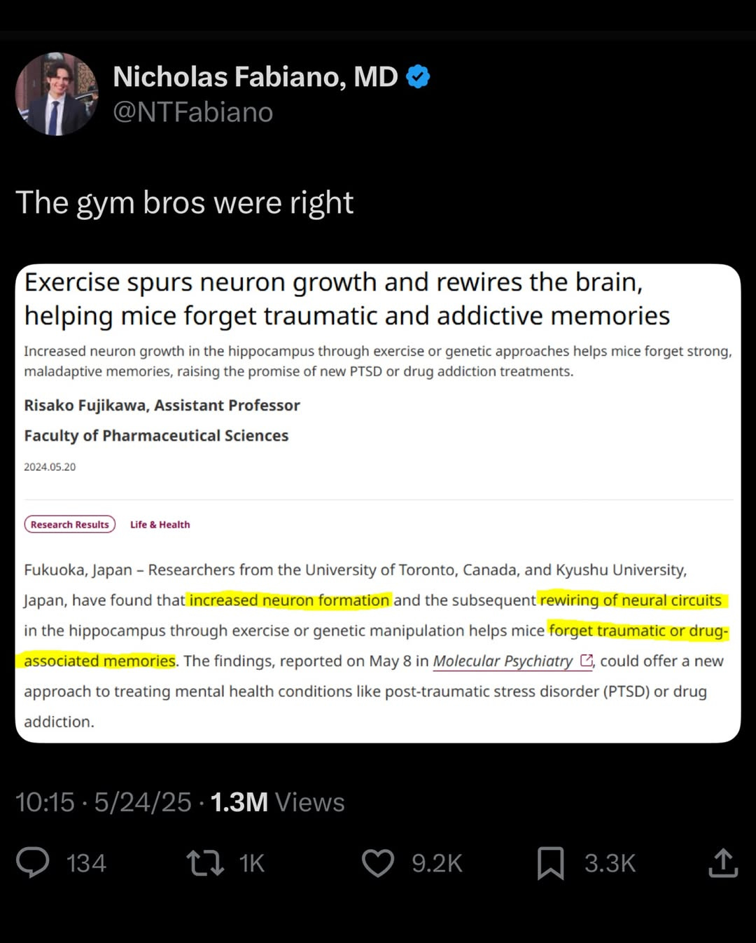 SCIENCE CONFIRMS: Gym Bros Were Right SCIENCE CONFIRMS: Gym Bros Were Right
