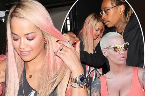 amber rose wiz khalifa with rita ora love 2015 gossip