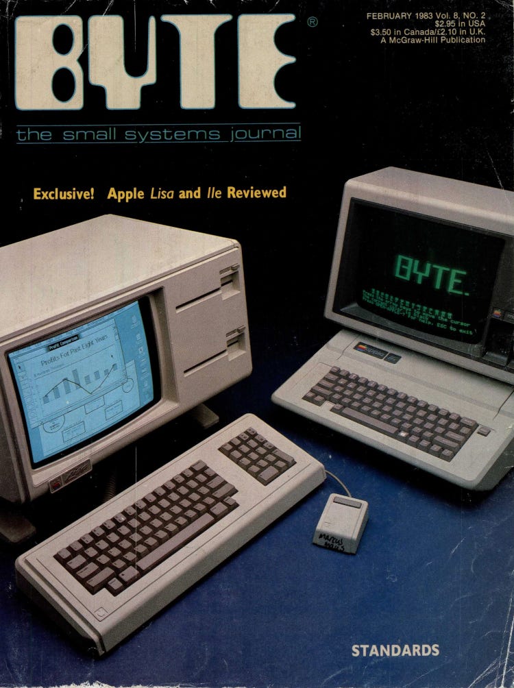 February 1983 issues of Byte