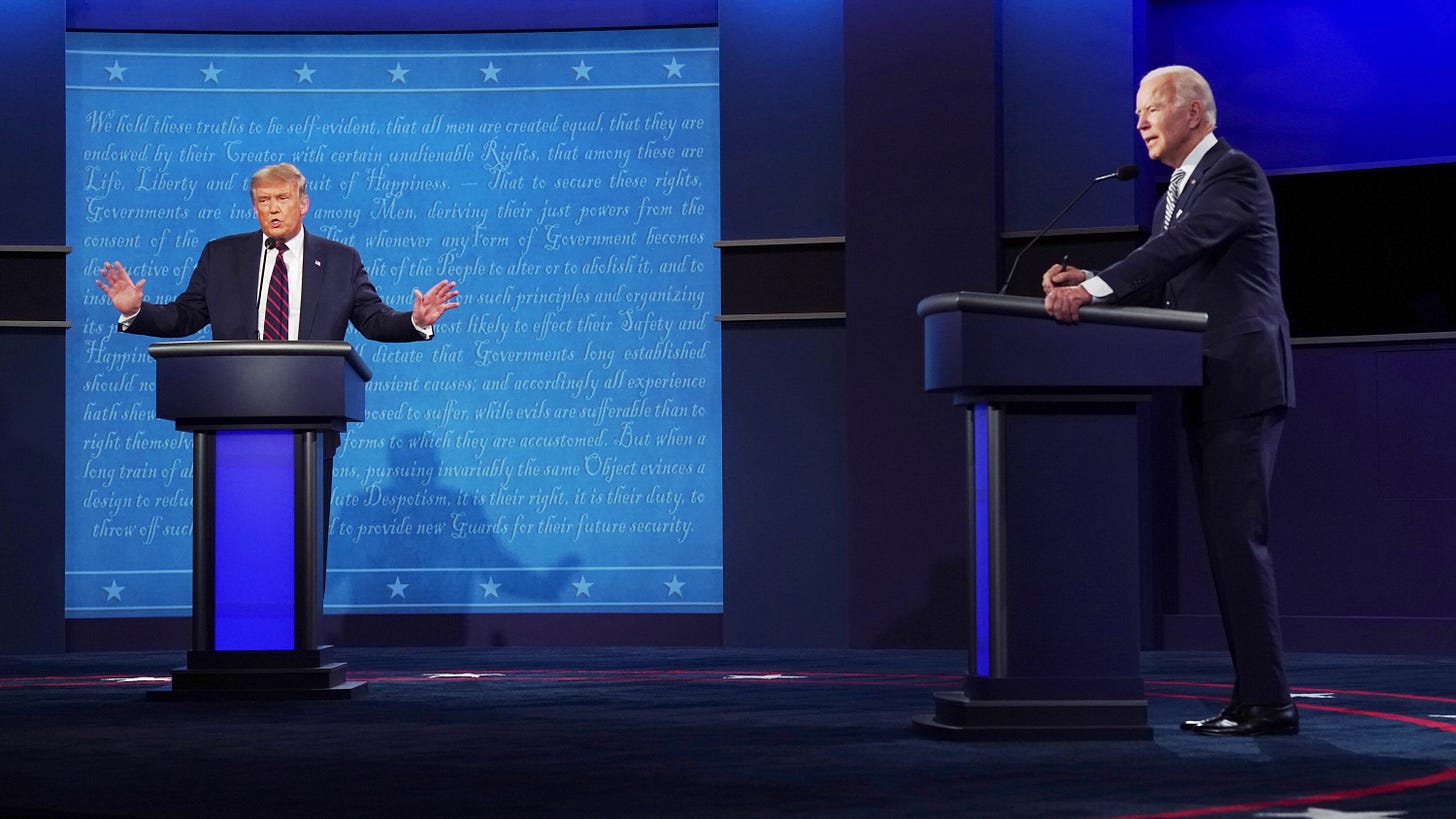 Watch: Highlights From the First Presidential Debate