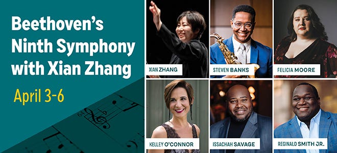 Beethoven's Ninth Symphony with Xian Zhang promo