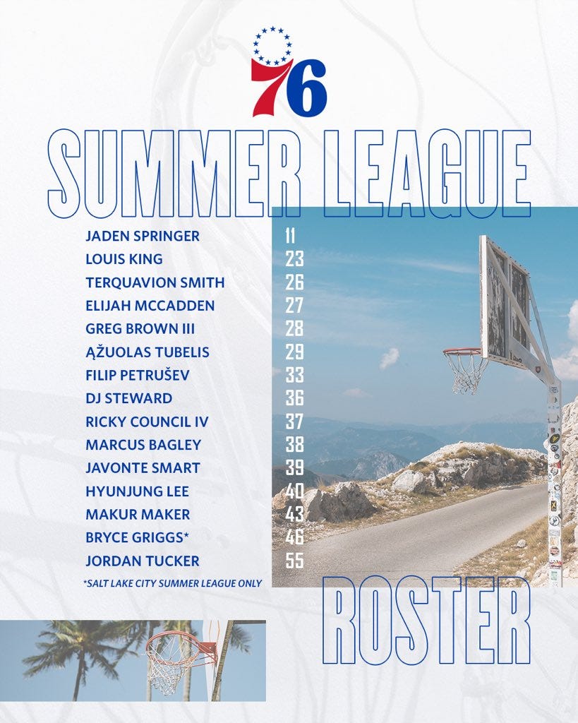 2023 NBA Summer League TV Guide - by Tyler Rucker