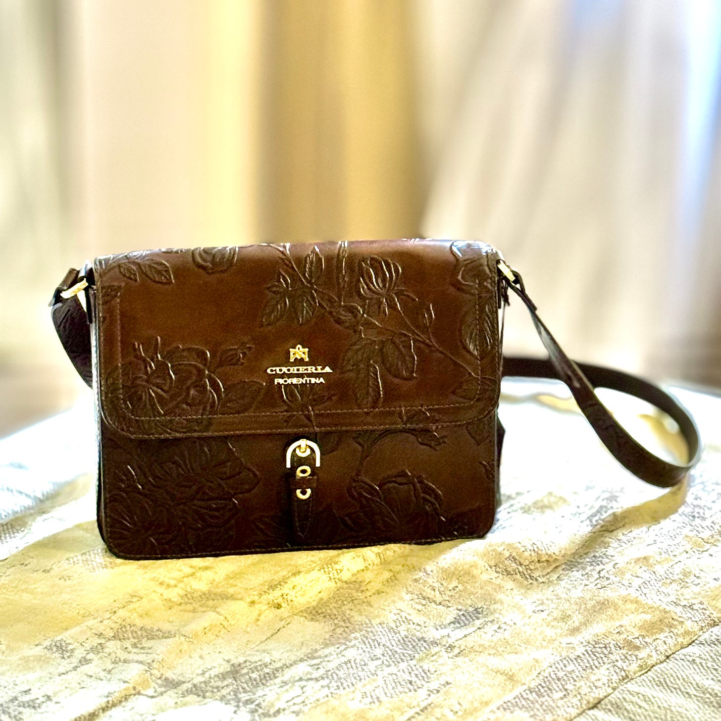 Leather purse from Florence