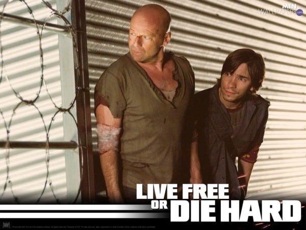 justin long matt garrett in live free or die hard about media censorship 2015