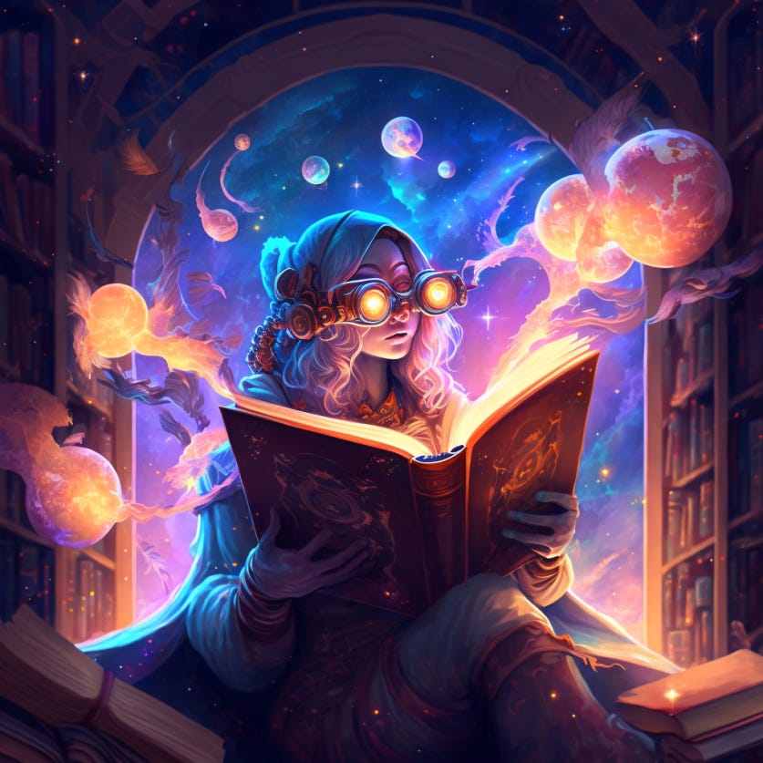 The vast cosmic library has your answers
