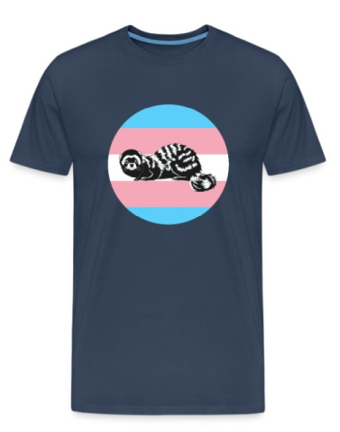 Ferrets for trans rights tshirt