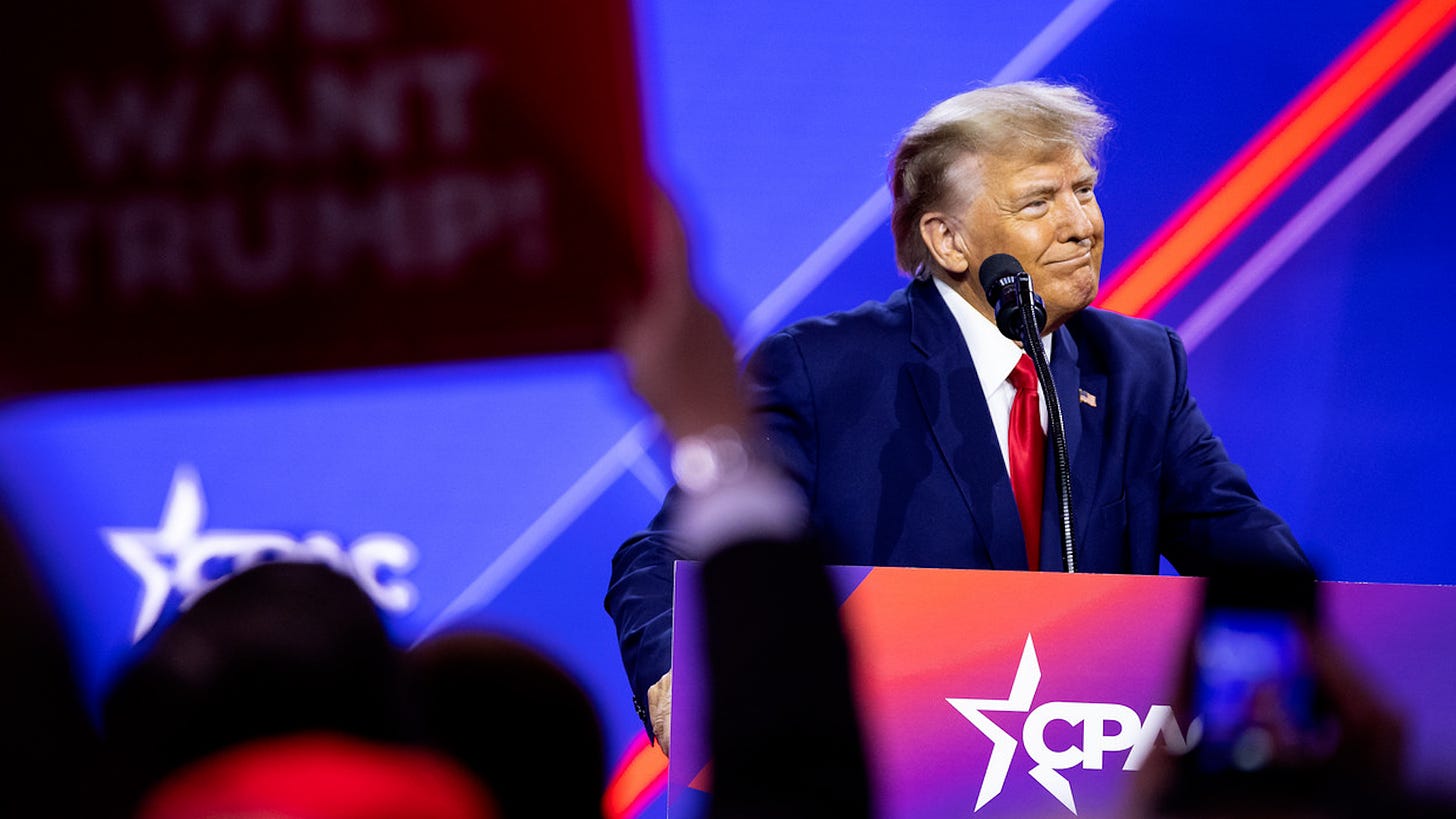 Trump ties a ribbon on the most MAGA CPAC yet - POLITICO