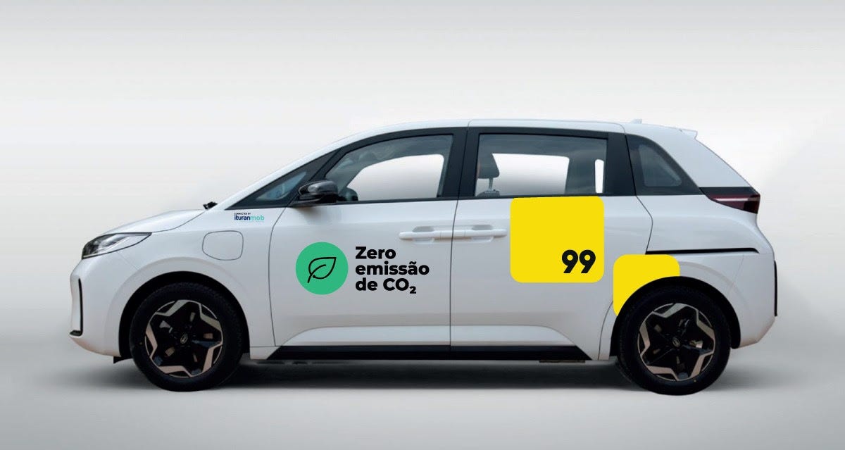 99 e BYD firmam parceria com israelense para gestão de frotas de veículos  elétricos