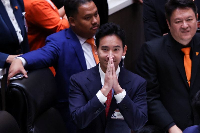 Kalah suara di parlemen, Pita Limjaroenrat gagal jadi PM Thailand