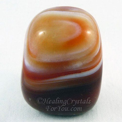 Orange Striped Sardonyx