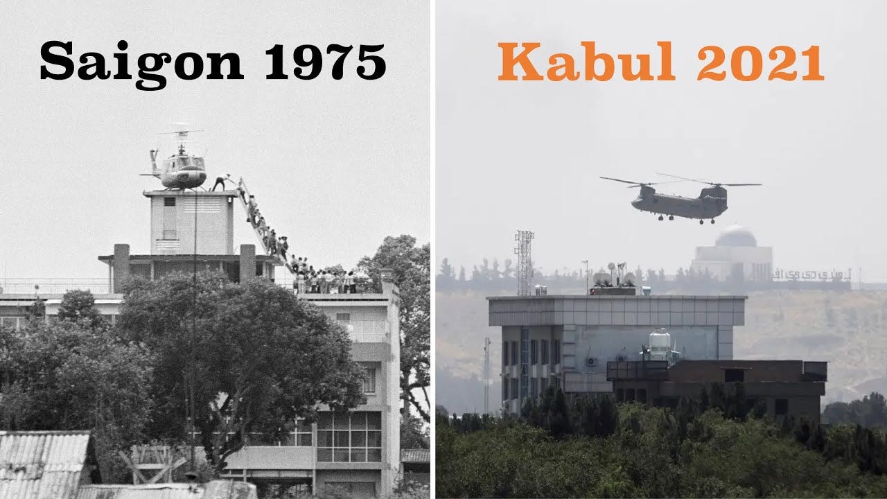 The Fall of Kabul and The Fall of Saigon Compared #shorts - YouTube