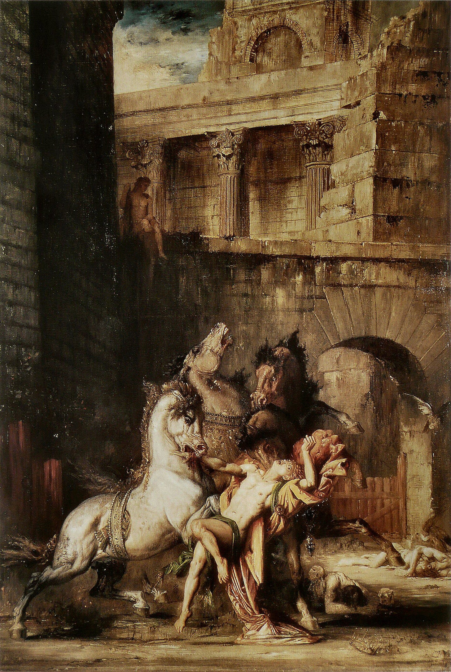 Diomedes devoured by his horses – Moreau – Widowcranky