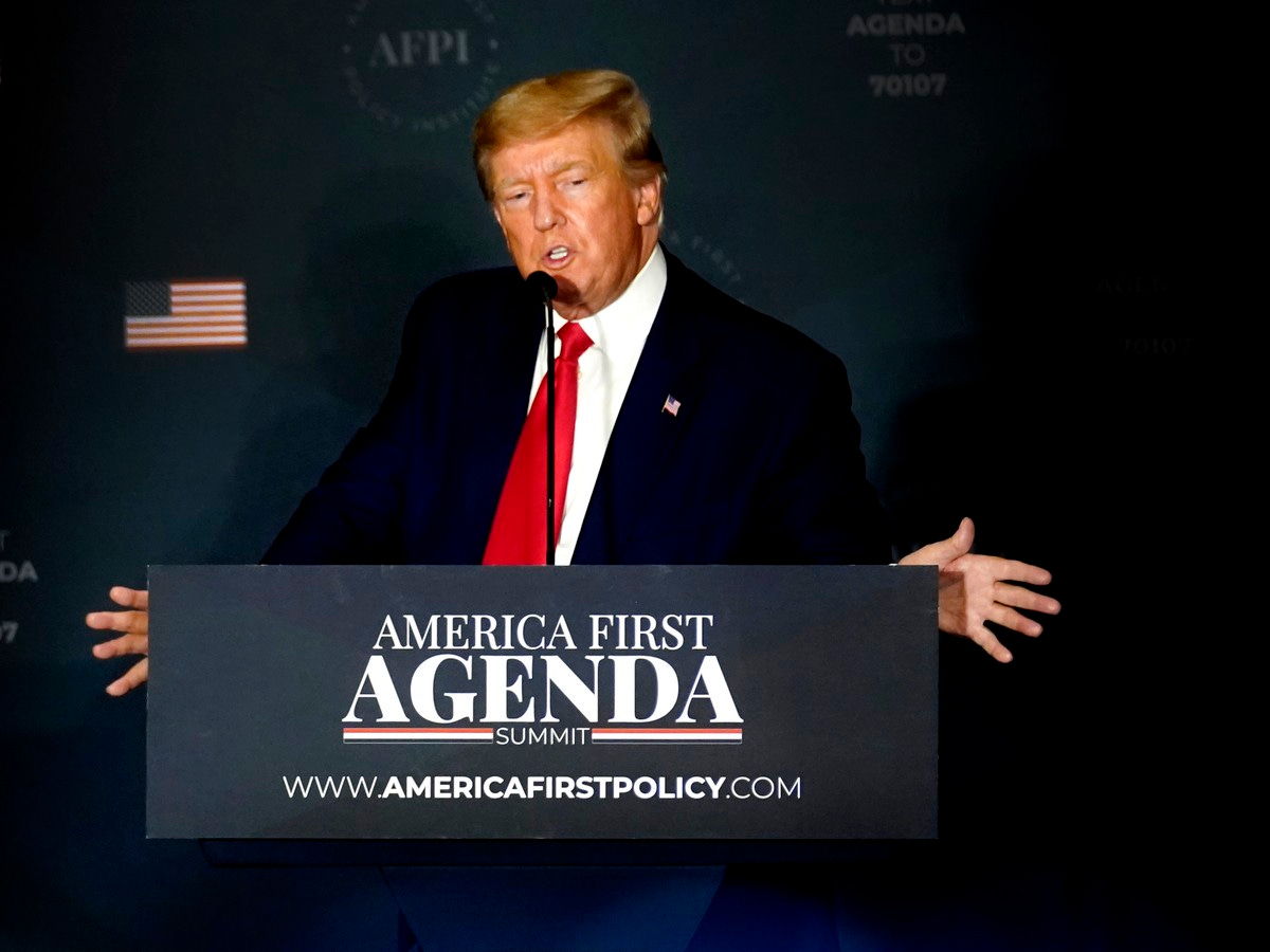 Trump's America First Speech Was a Soft Launch for 2024 - The Atlantic