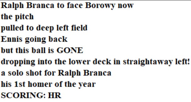 Diamond Mind Baseball Play By Play