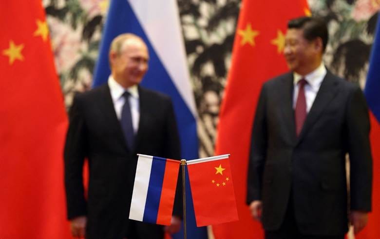 Vladimir Putin and&nbsp;Xi Jinping.