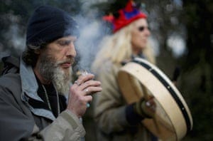 Barton Moss anti-fracking protesters - in pictures | Environment | The ...