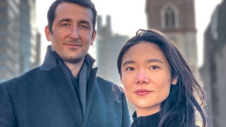 Odin co-founders Patrick Ryan and Mary Lin