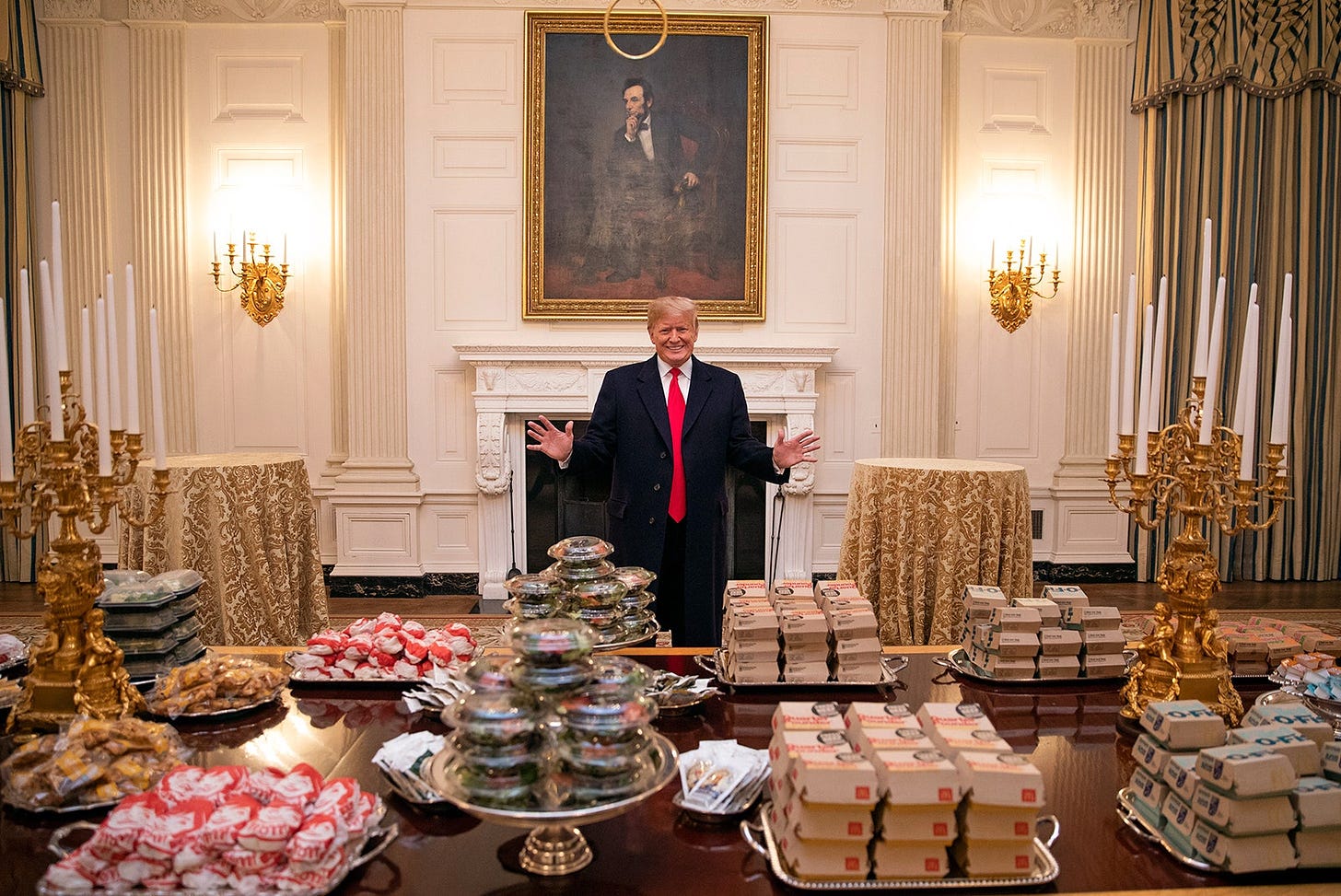 The Pure American Banality of Donald Trump's White House Fast-Food ...
