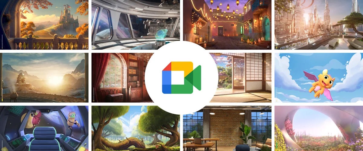 How Google Meet's high-tech backgrounds work