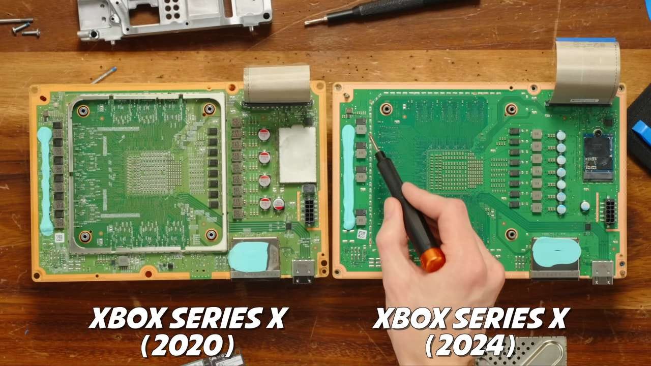 Xbox Series X 2024 vs 2020 SoC