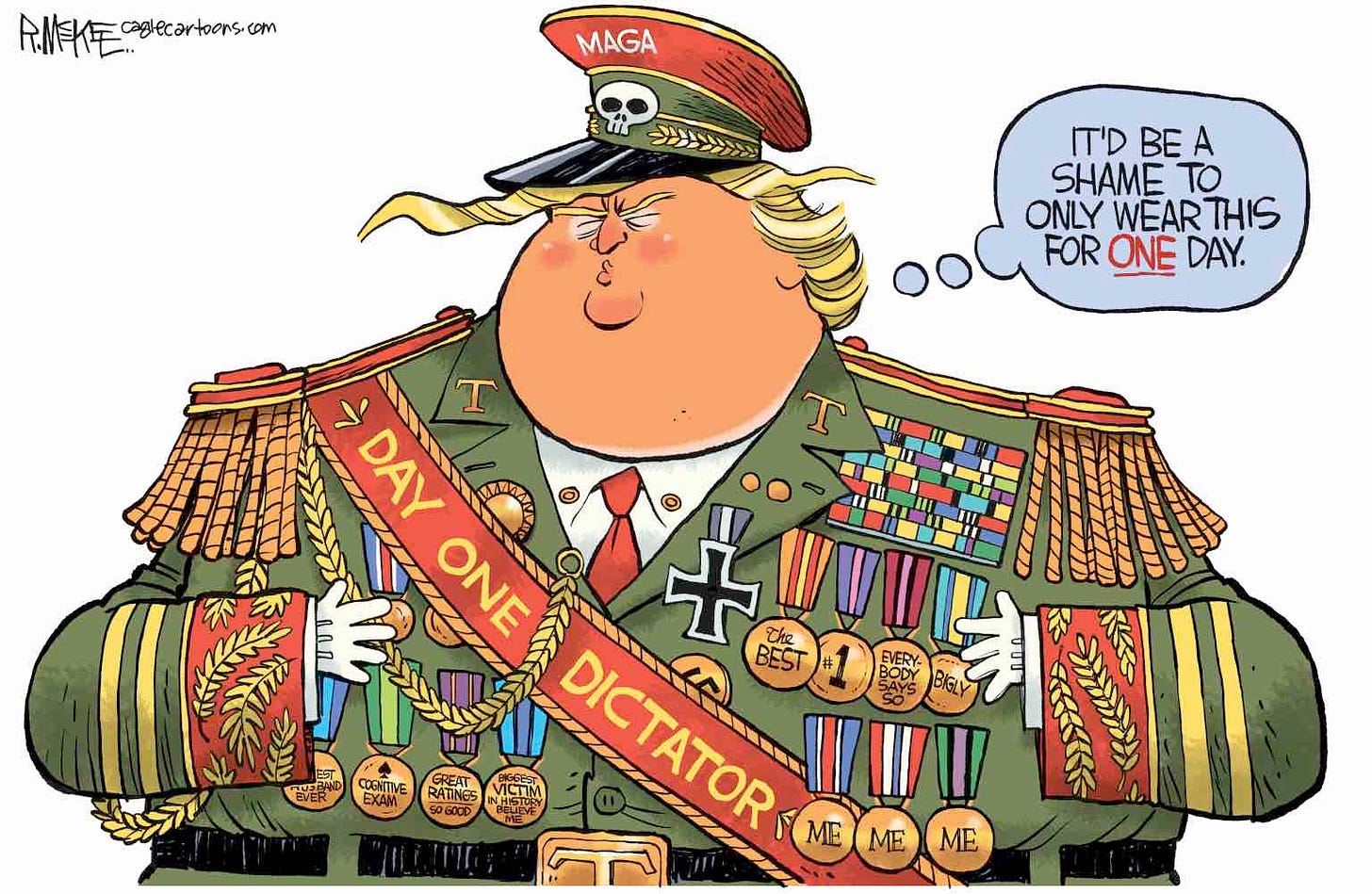 Trump plans to be a dictator from Day One