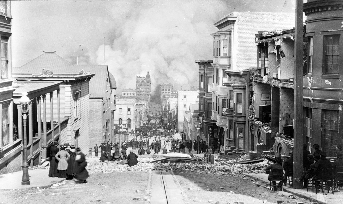 San Francisco Fire Sacramento Street 1906-04-18
