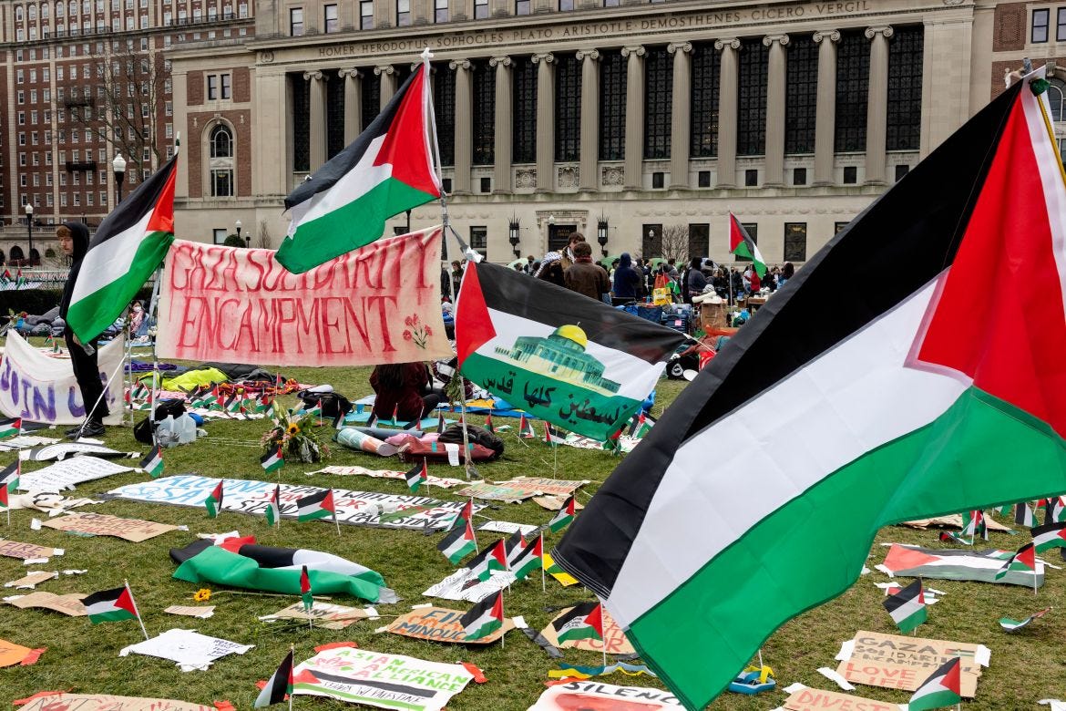 Columbia University moves classes online after Gaza protests | Israel War  on Gaza News | Al Jazeera