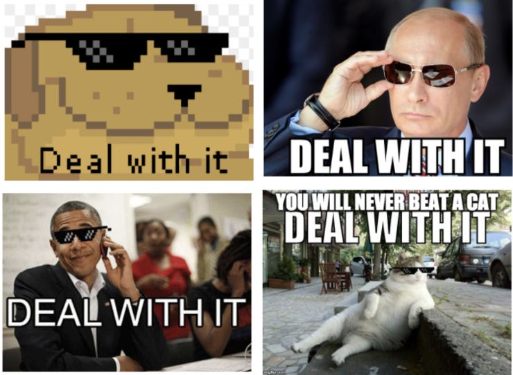 Memes can easily traverse political and inter-species boundaries.