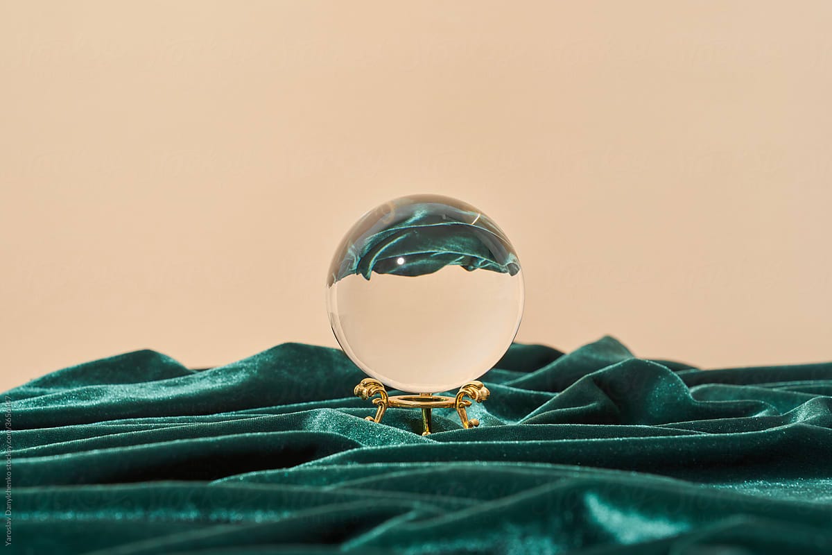 Reflective Crystal Ball" by Stocksy Contributor "Yaroslav Danylchenko" -  Stocksy