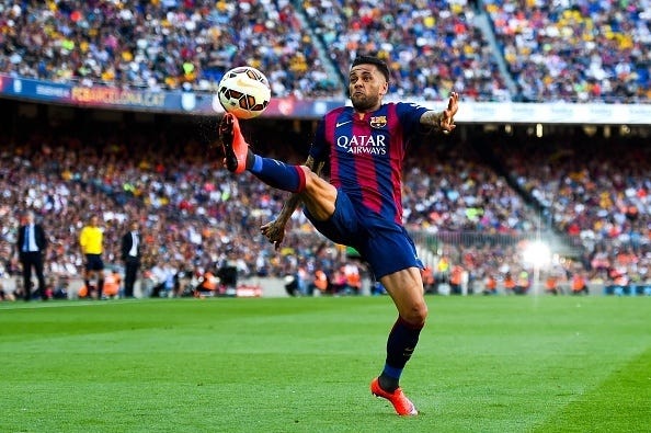 fc barcelona kick win for la liga title 2015