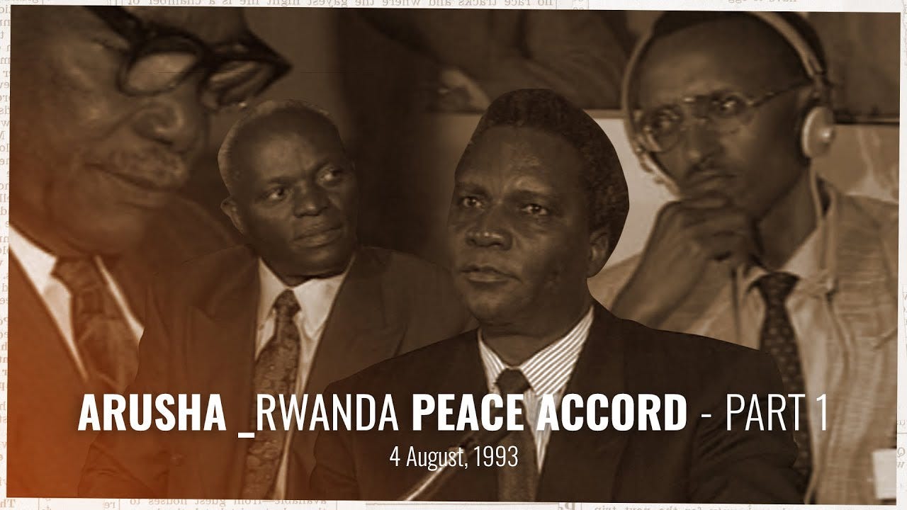 RWANDA PEACE ACCORD PART 1