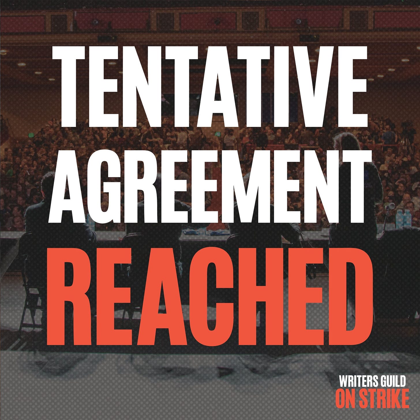 Tentative agreement reached!