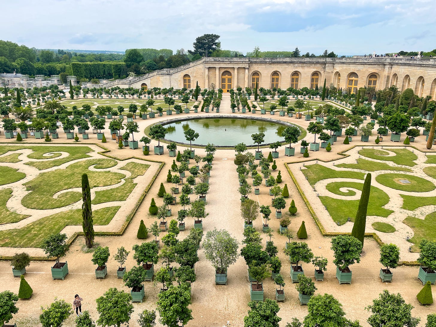 The garden at Versailles