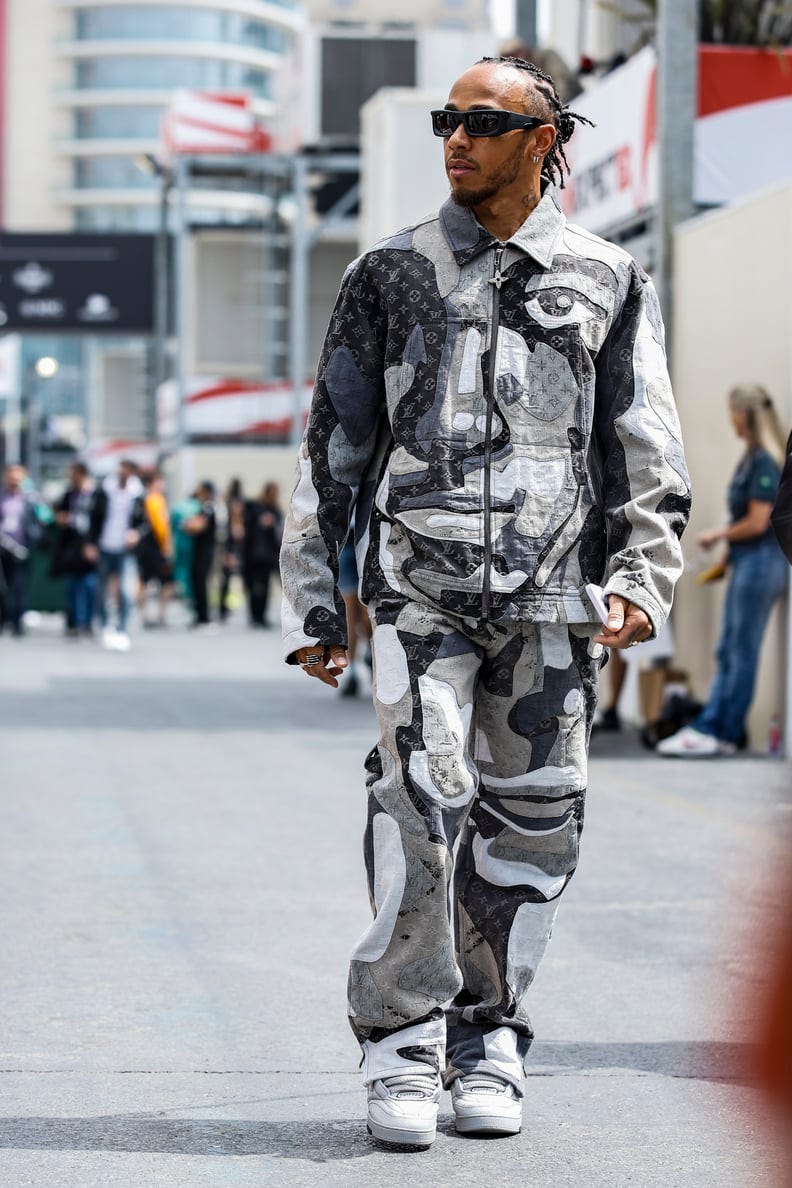 Lewis Hamilton Fashion, Outfits | POPSUGAR Fashion