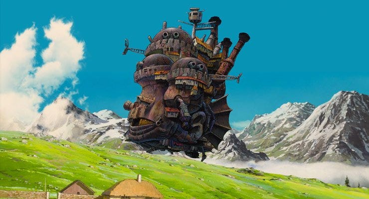 howls moving castle